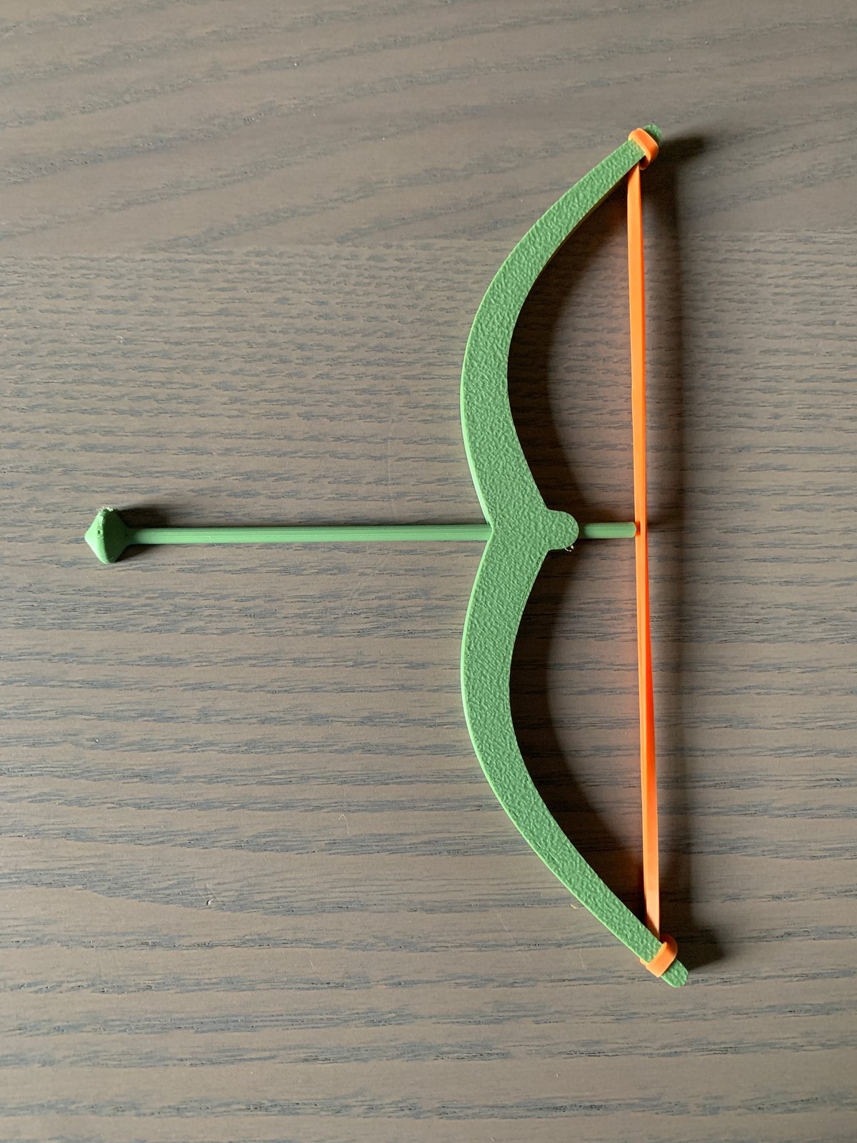 Print-in-Place Toy Bow and Arrow - 3D printed in Burlington, ON