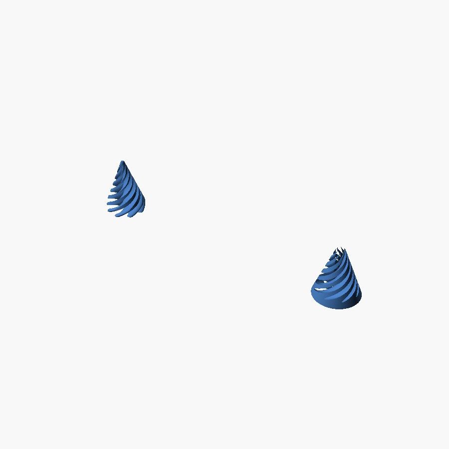 Impossible Passthrough Fidget Cone