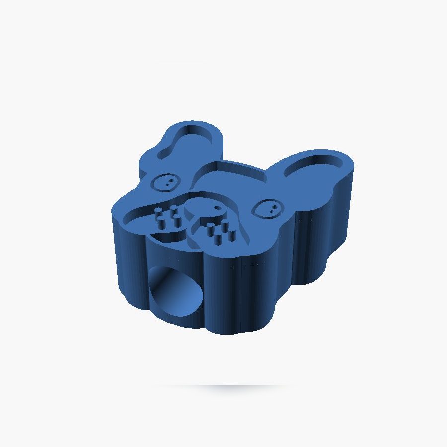 dog stanley straw topper