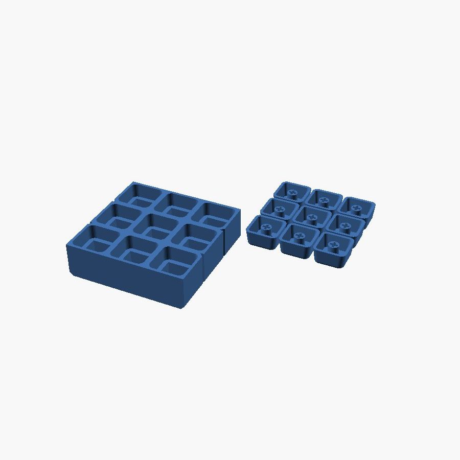 3x3 Fidget Clicker