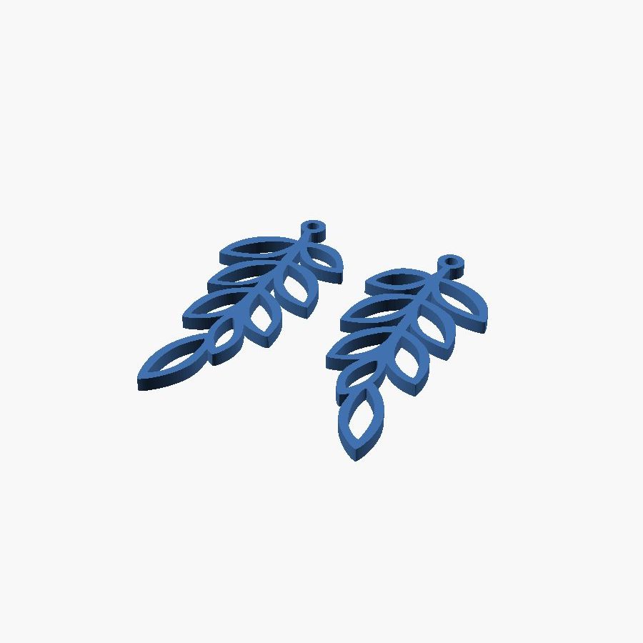 Leaf Earrings - Nature Inspired Jewelry