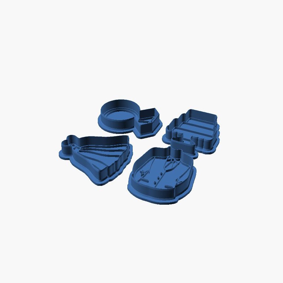 Wedding Ring Cookie Cutter and Stamp