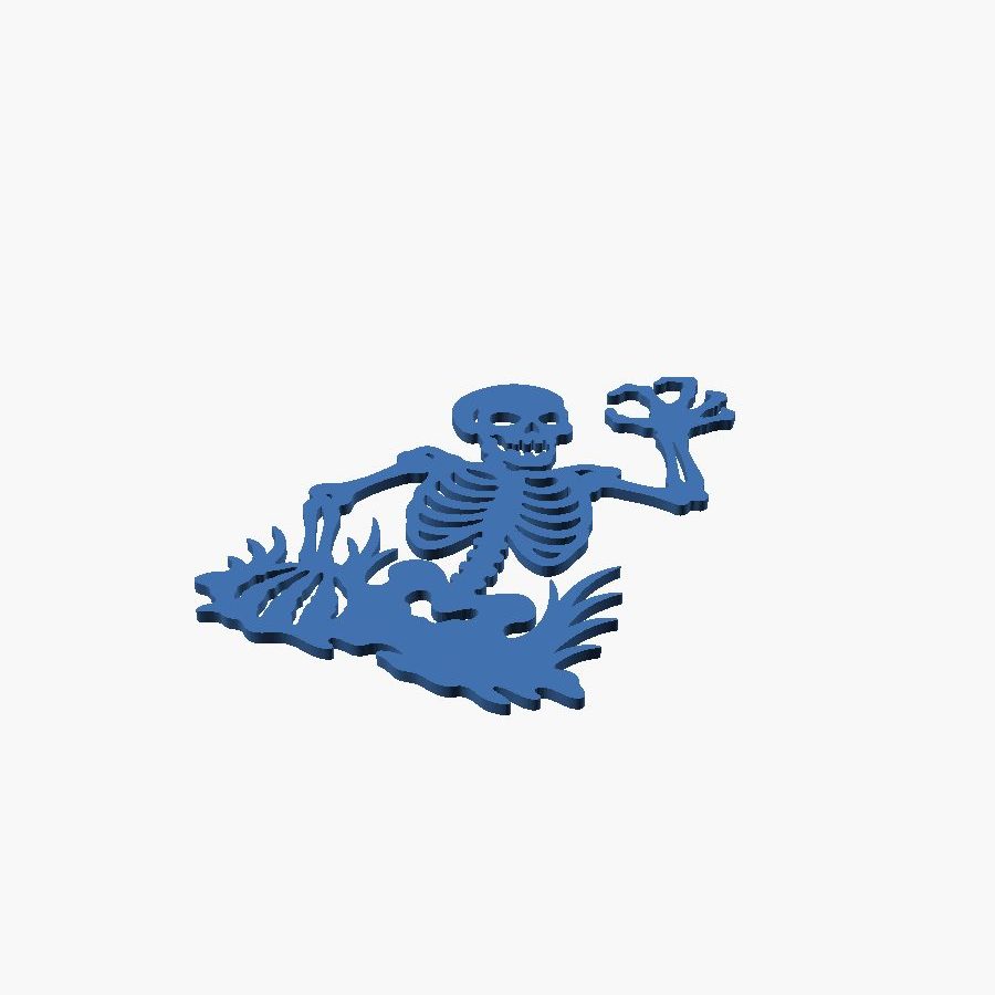 Skeleton Wall Decor