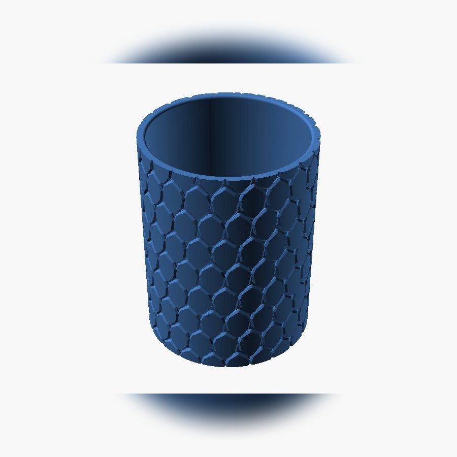 Dragon Scale Pen Holder