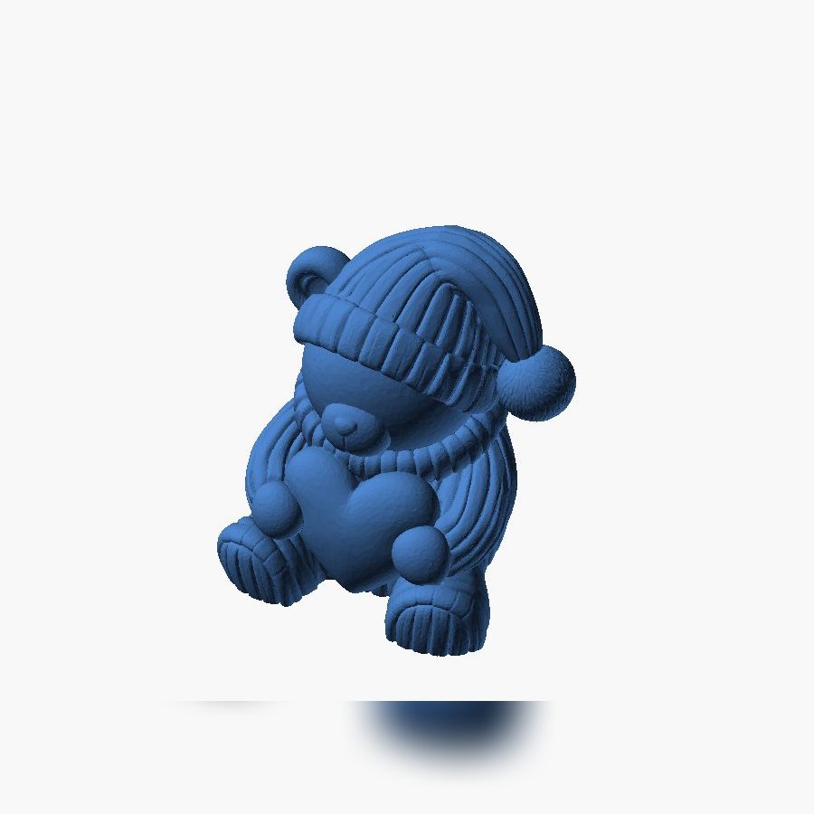 Christmas Teddy Bear Ornament