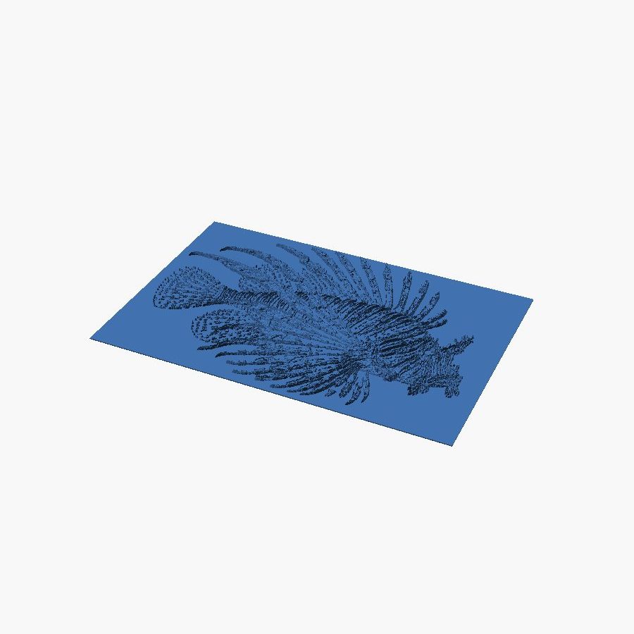 Lionfish Chroma Relief Wall Art