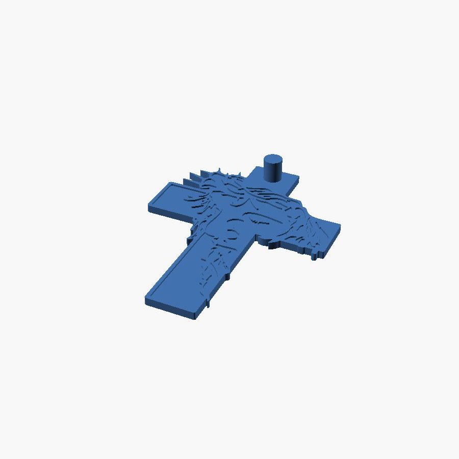 Jesus Keychain