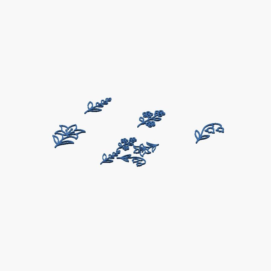 Minimalist Floral Line Art Set