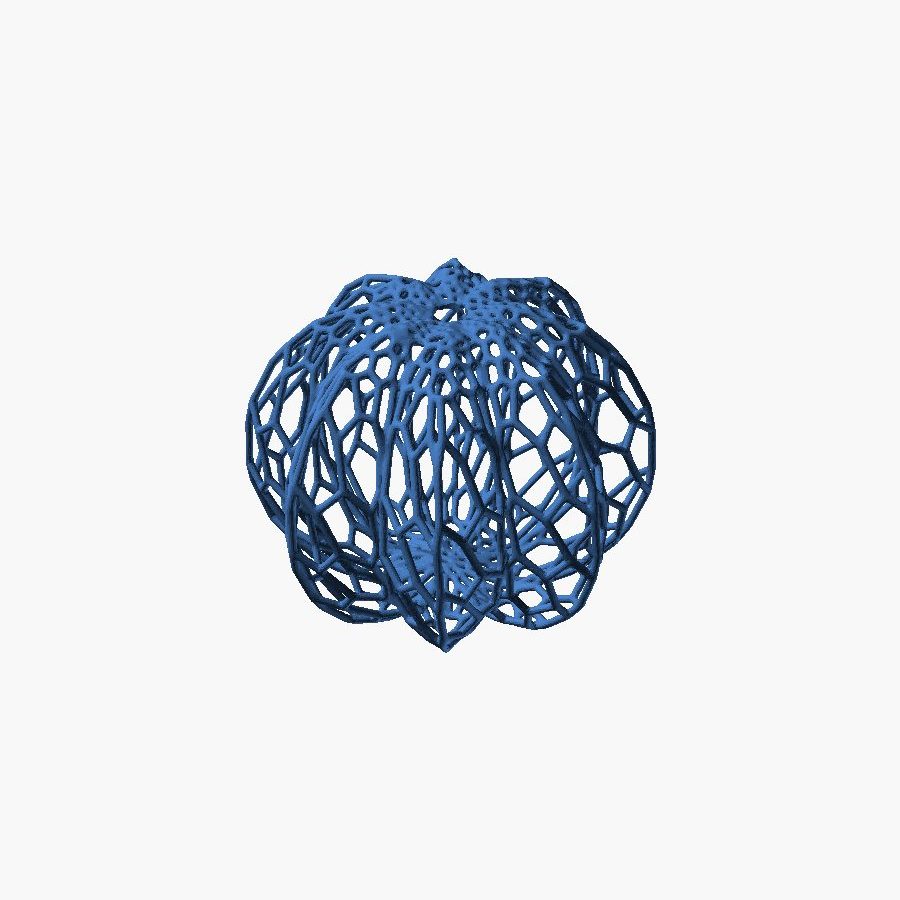 Pumpkin Voronoi