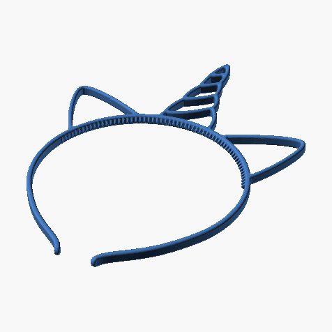 Unicorn Headband - 3D printed unicorn horn headband