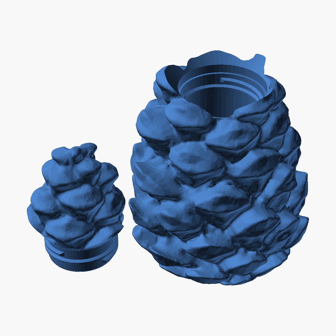Pinecone Geocache Container - 3D printed cache