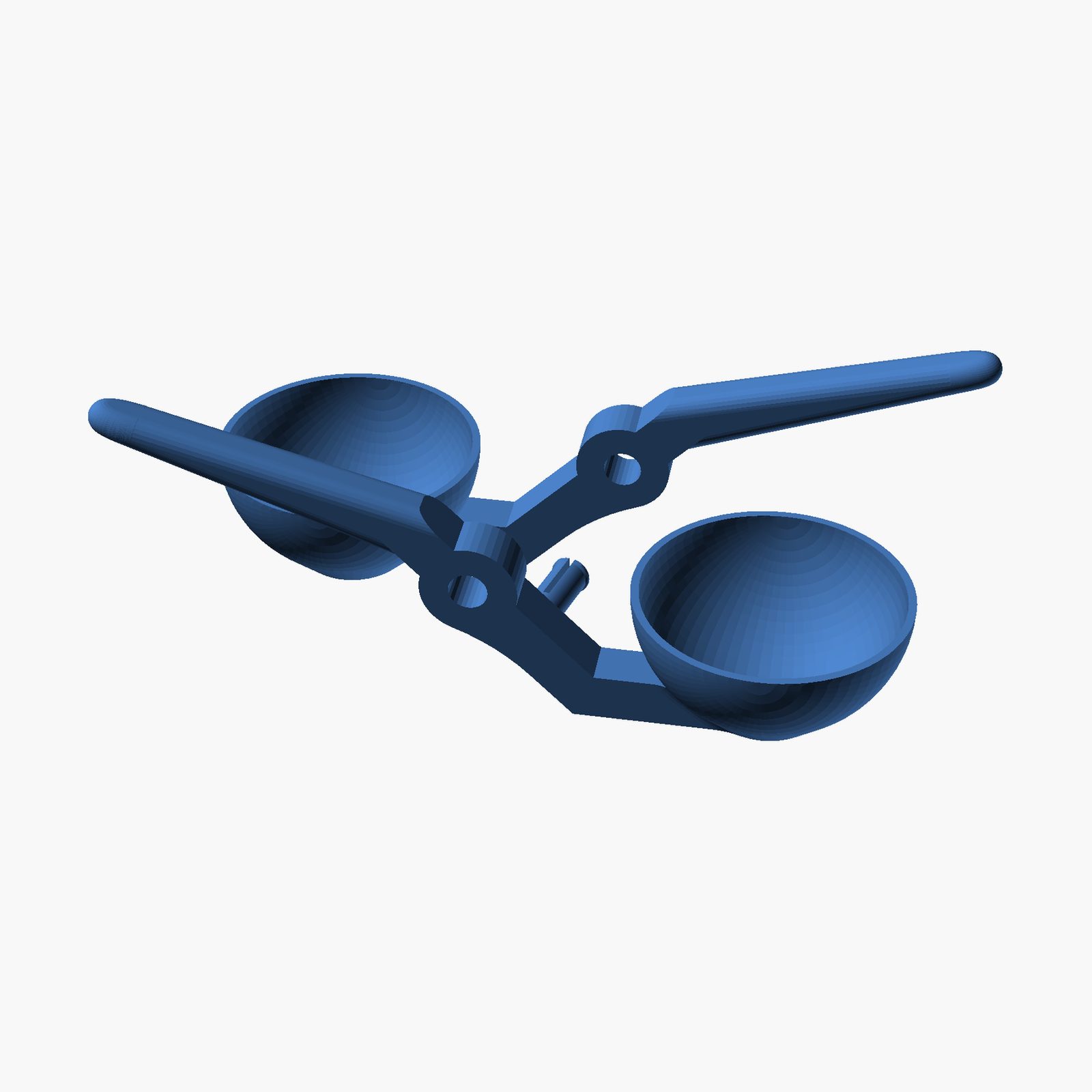 Snowball Maker - 3D printed snowball press