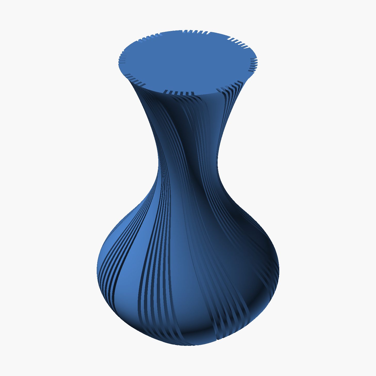 Spiral Vase - 3D printed vase mode vase