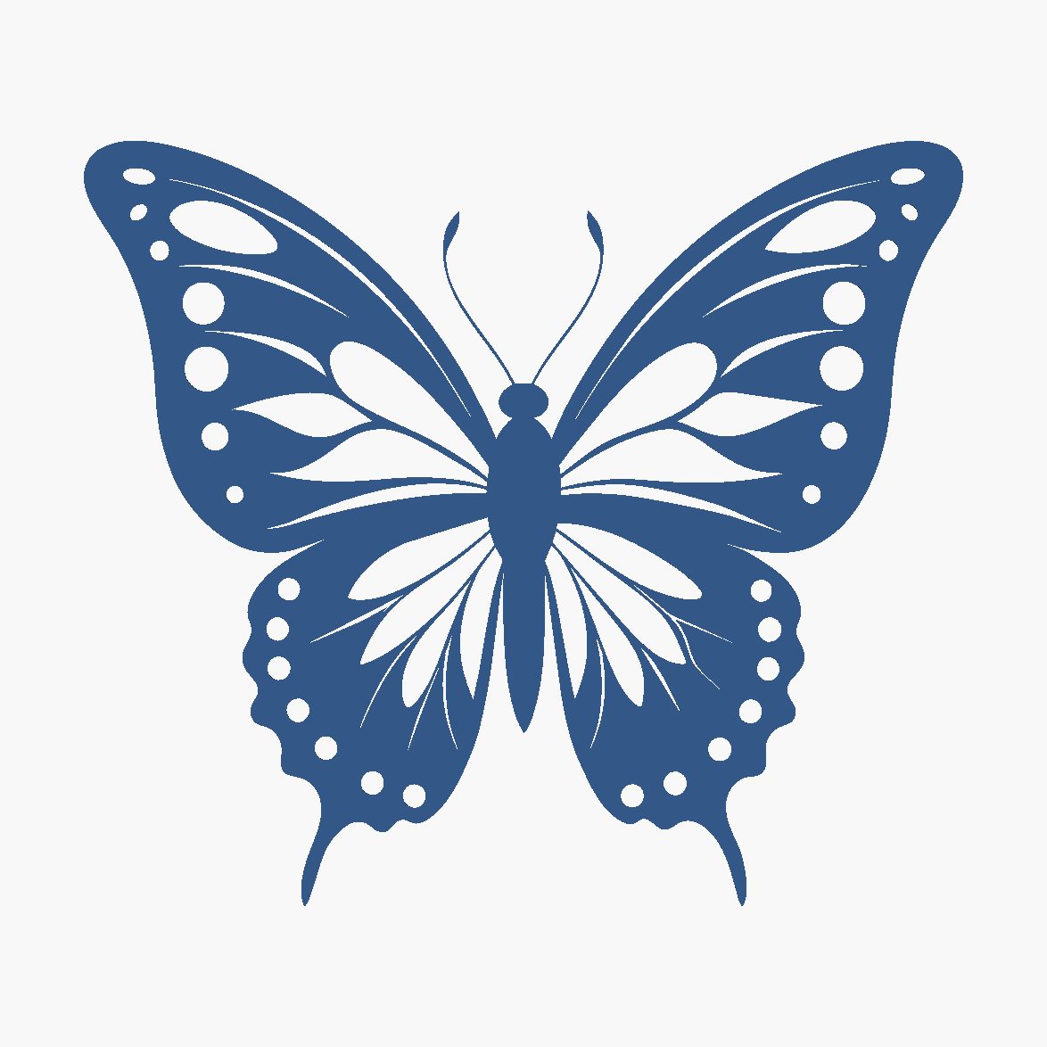 Butterfly Wall Art - 3D printed butterfly wall decor