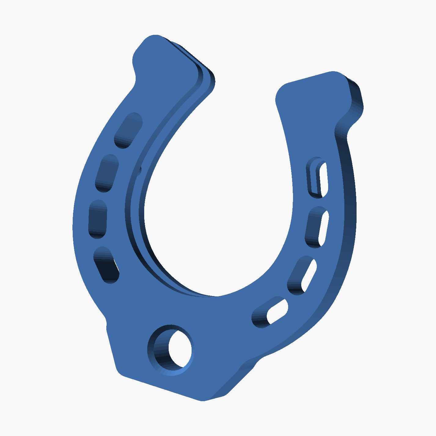 2026 Lucky Charm with Shopping Cart Coin - 3D printed keyring
