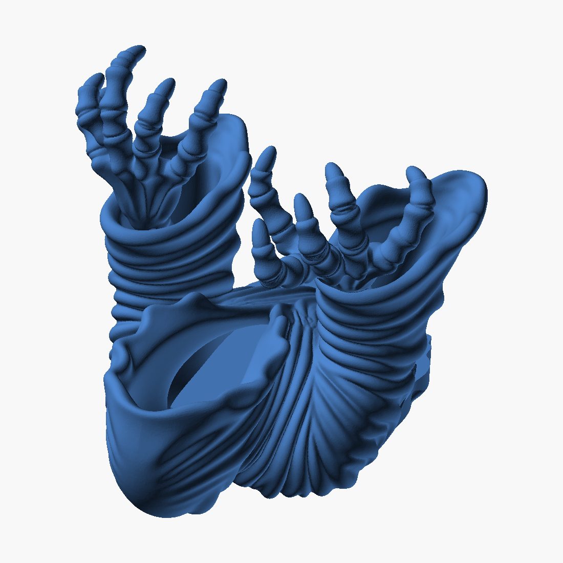 Dementor Window Decoration - 3D printed Halloween window figure