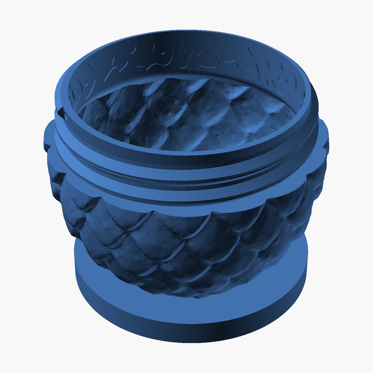 Dragon Egg (5 Sizes) - 3D printed screw-apart dragon egg