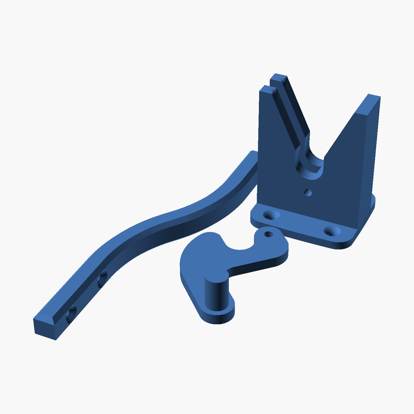 Gate Latch - 3D printed gravity latch for a wooden gate