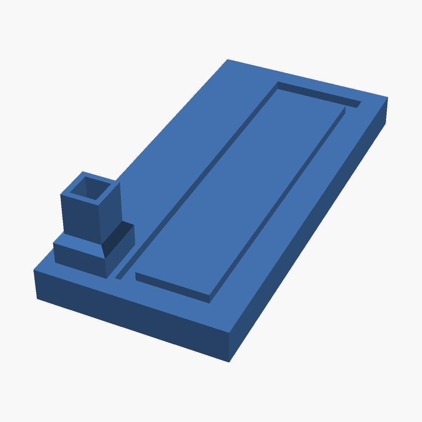 Business Card Holder - 3D printed desk card display